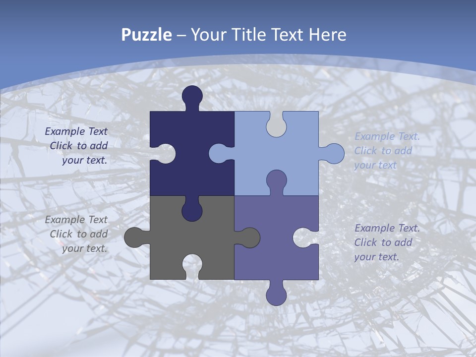 Vandalism Broken Sharp PowerPoint Template