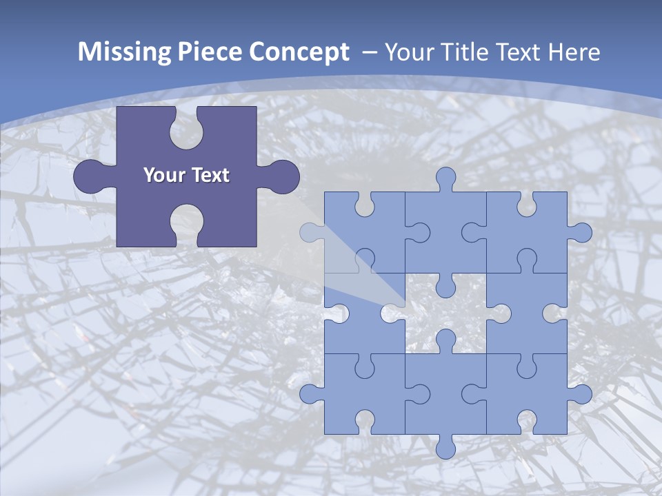 Vandalism Broken Sharp PowerPoint Template