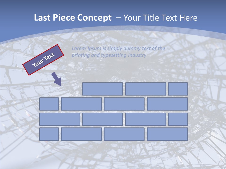 Vandalism Broken Sharp PowerPoint Template
