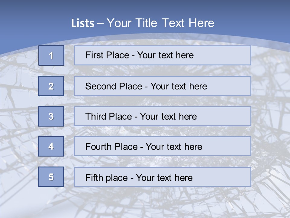 Vandalism Broken Sharp PowerPoint Template