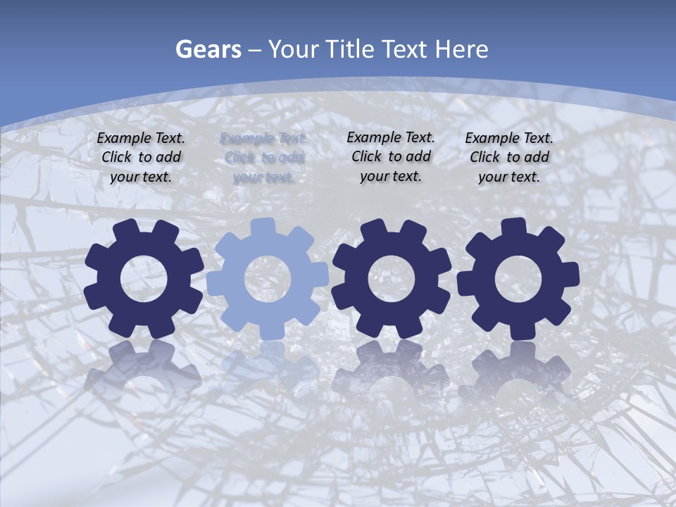 Vandalism Broken Sharp PowerPoint Template