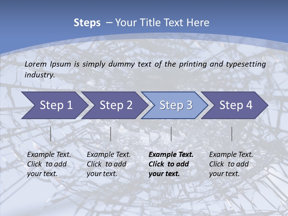 Vandalism Broken Sharp PowerPoint Template