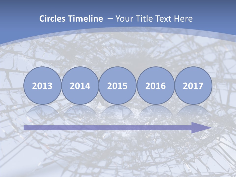 Vandalism Broken Sharp PowerPoint Template