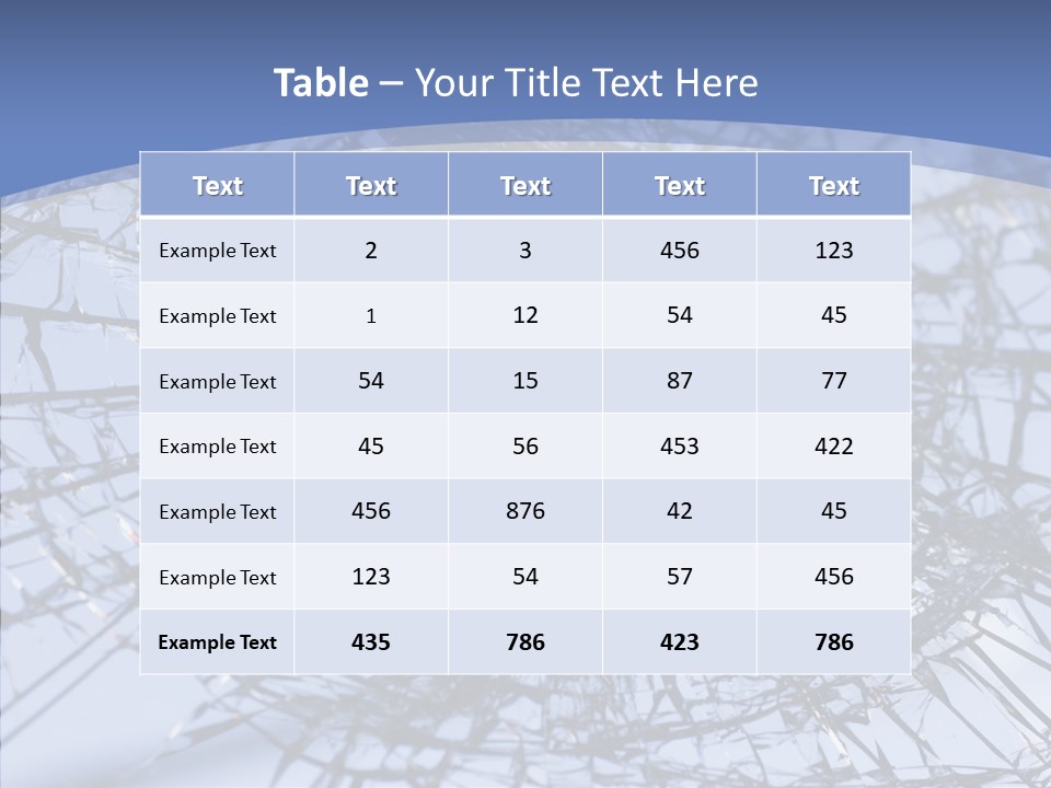 Vandalism Broken Sharp PowerPoint Template
