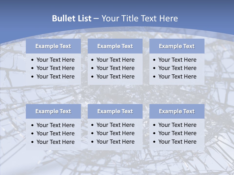 Vandalism Broken Sharp PowerPoint Template