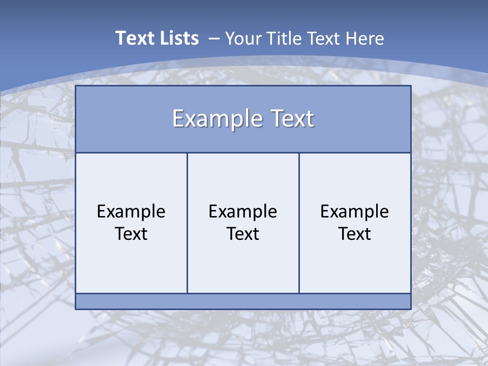 Vandalism Broken Sharp PowerPoint Template