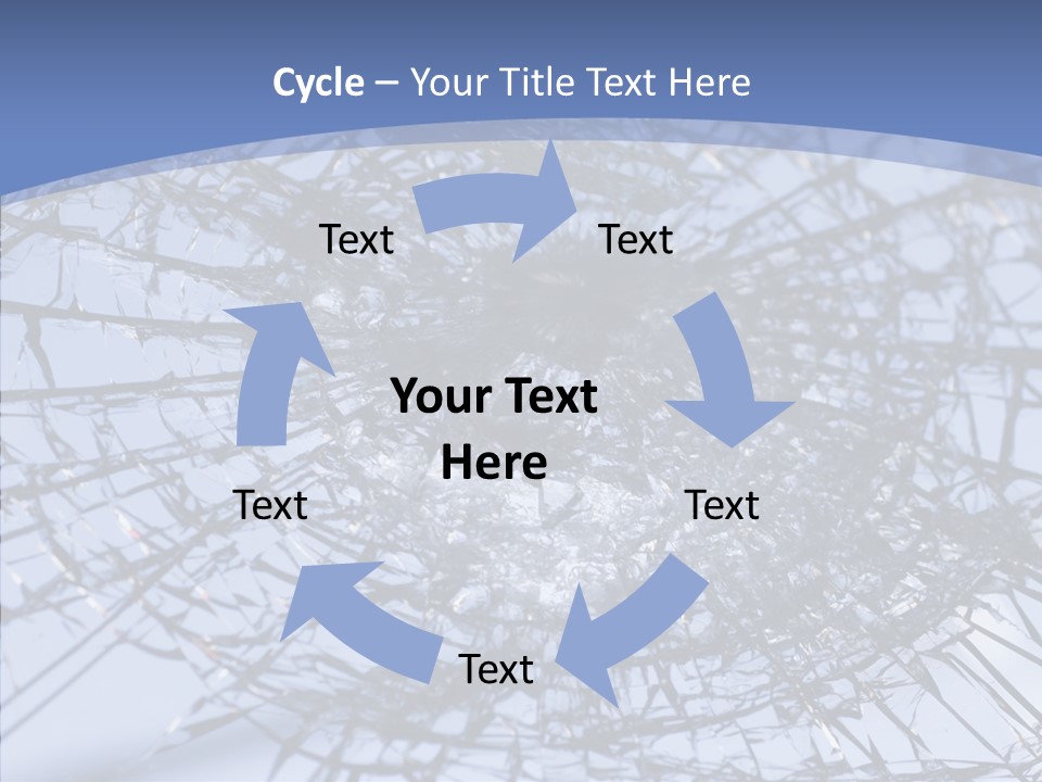 Vandalism Broken Sharp PowerPoint Template
