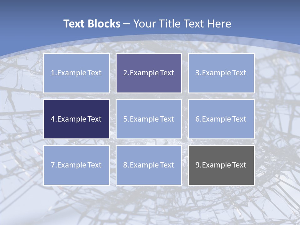 Vandalism Broken Sharp PowerPoint Template