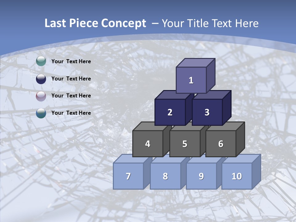 Vandalism Broken Sharp PowerPoint Template