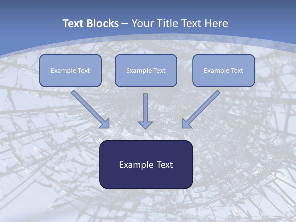 Vandalism Broken Sharp PowerPoint Template