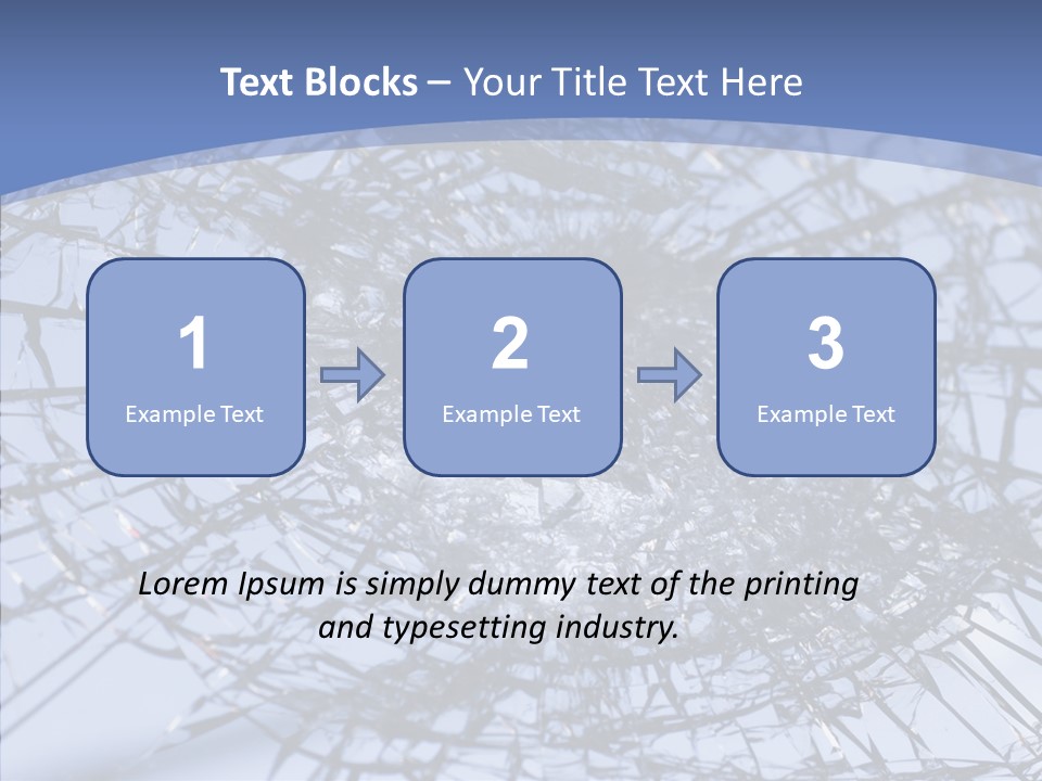 Vandalism Broken Sharp PowerPoint Template