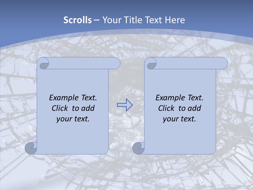 Vandalism Broken Sharp PowerPoint Template