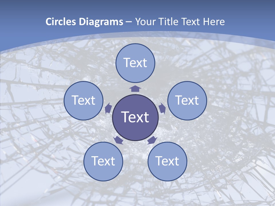 Vandalism Broken Sharp PowerPoint Template