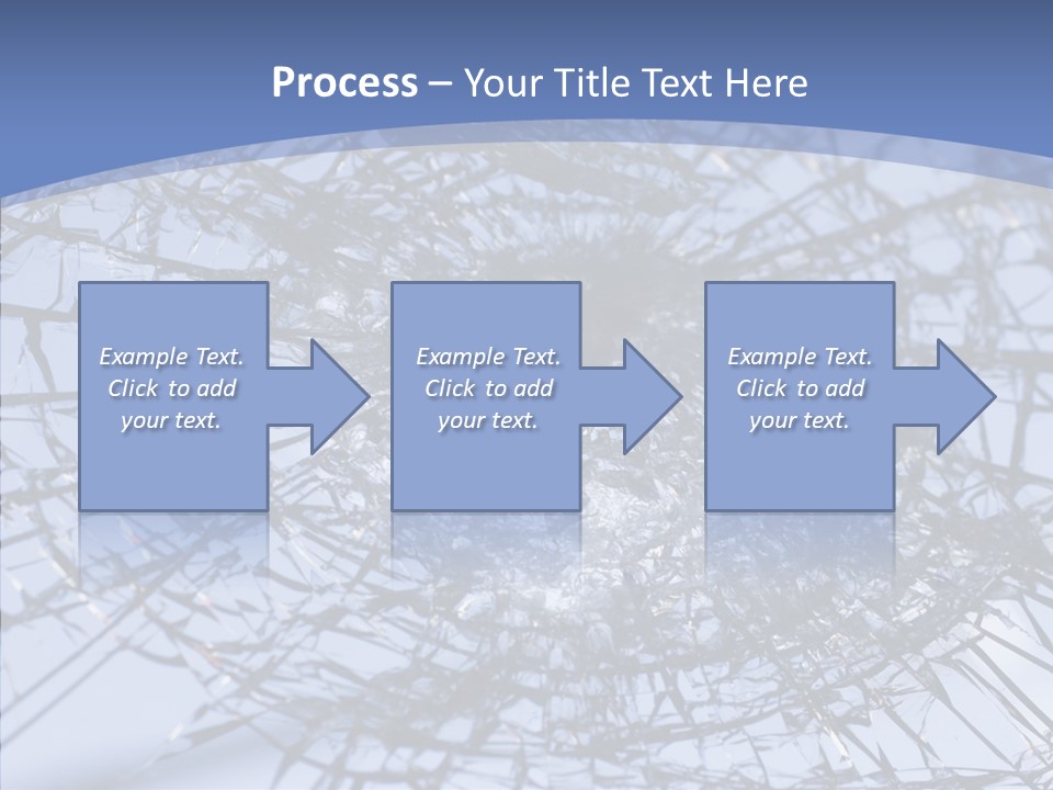 Vandalism Broken Sharp PowerPoint Template