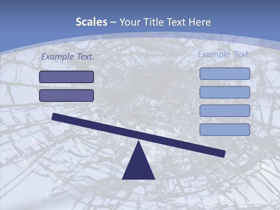 Vandalism Broken Sharp PowerPoint Template