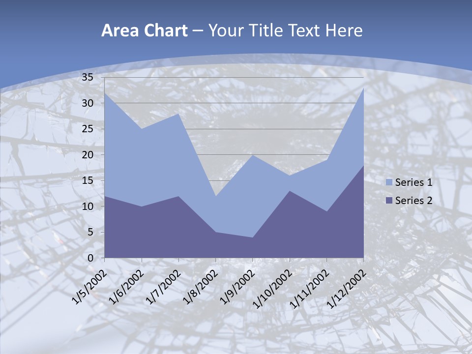 Vandalism Broken Sharp PowerPoint Template