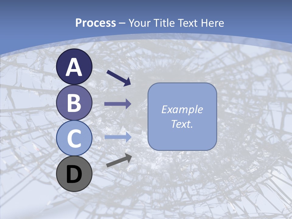 Vandalism Broken Sharp PowerPoint Template
