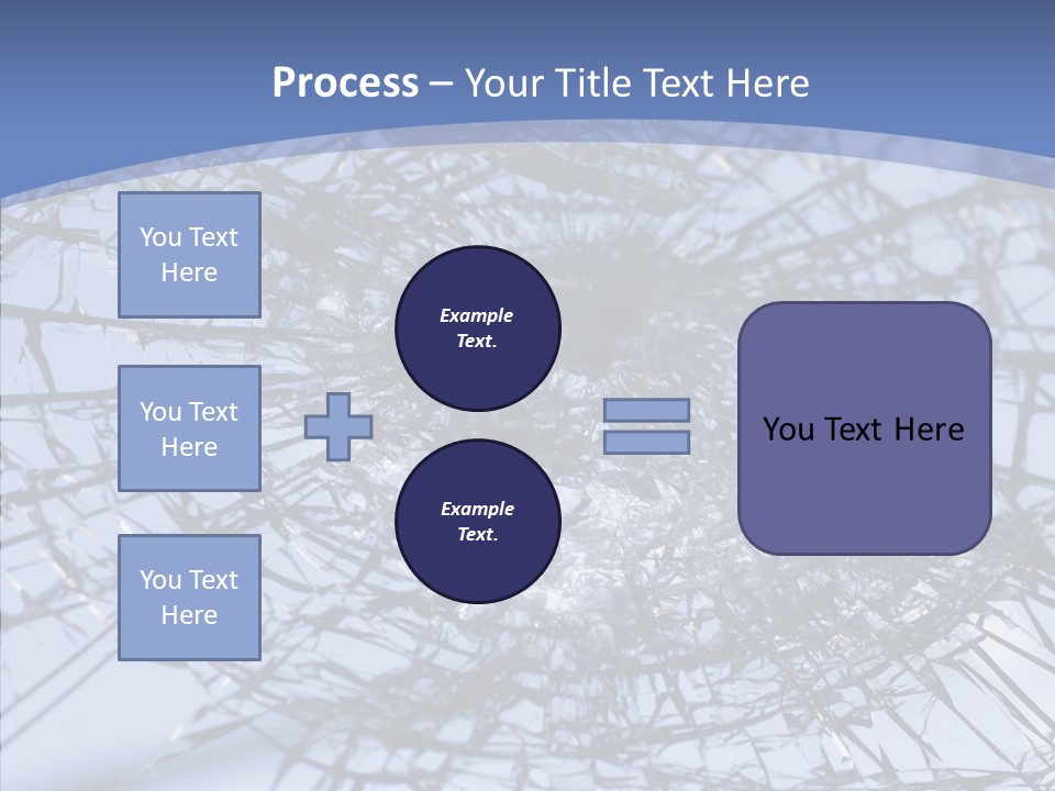 Vandalism Broken Sharp PowerPoint Template