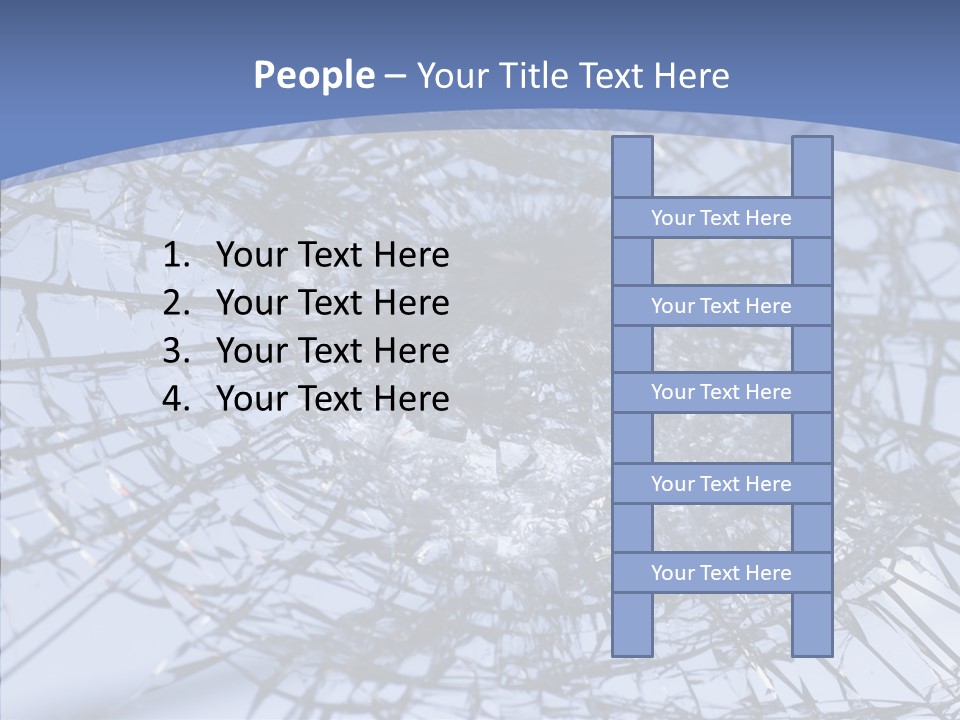 Vandalism Broken Sharp PowerPoint Template