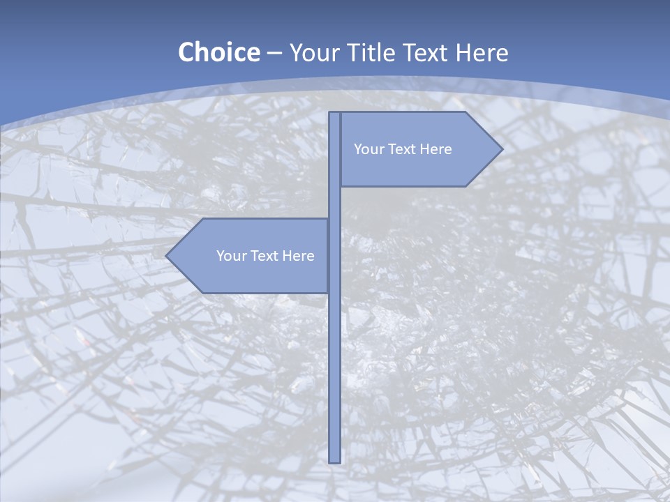 Vandalism Broken Sharp PowerPoint Template