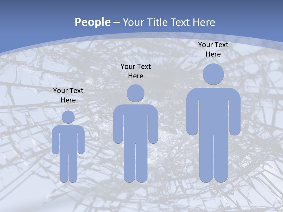 Vandalism Broken Sharp PowerPoint Template