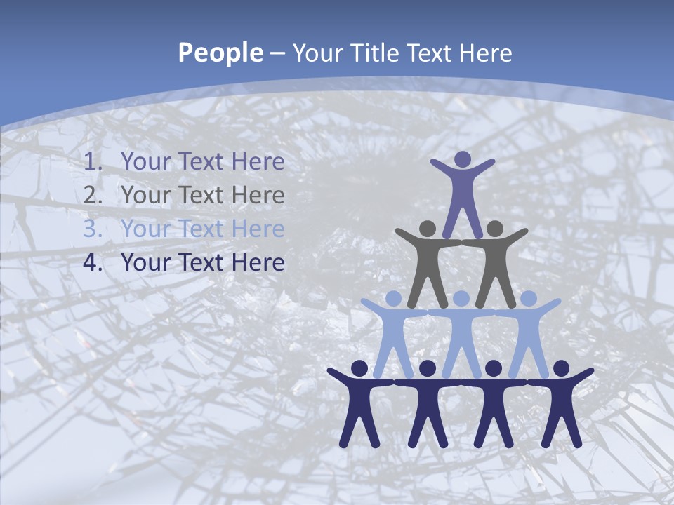 Vandalism Broken Sharp PowerPoint Template