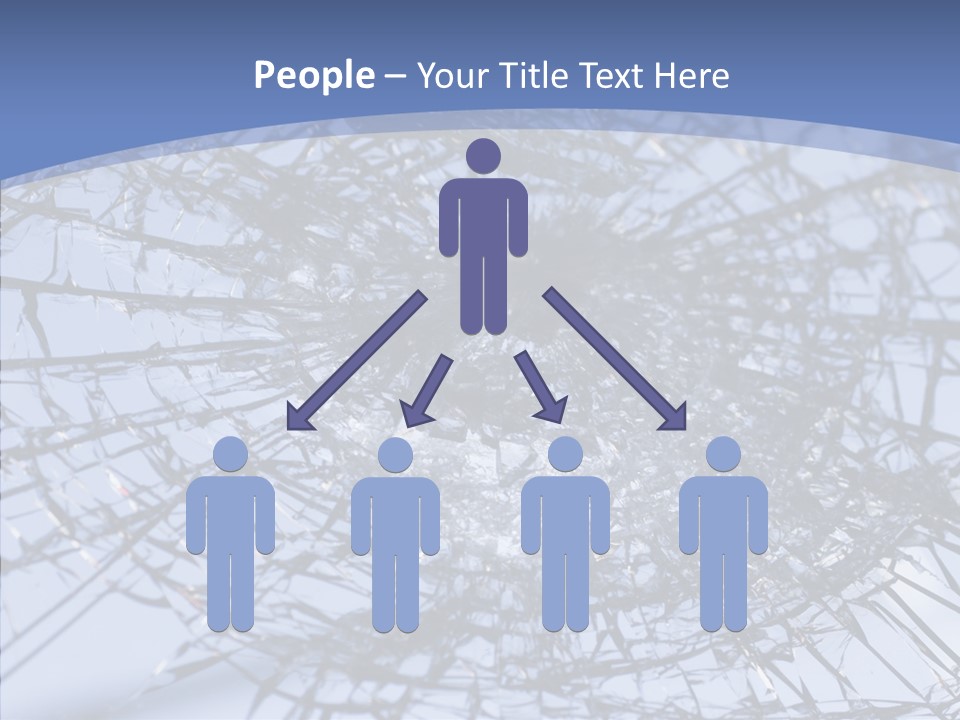 Vandalism Broken Sharp PowerPoint Template