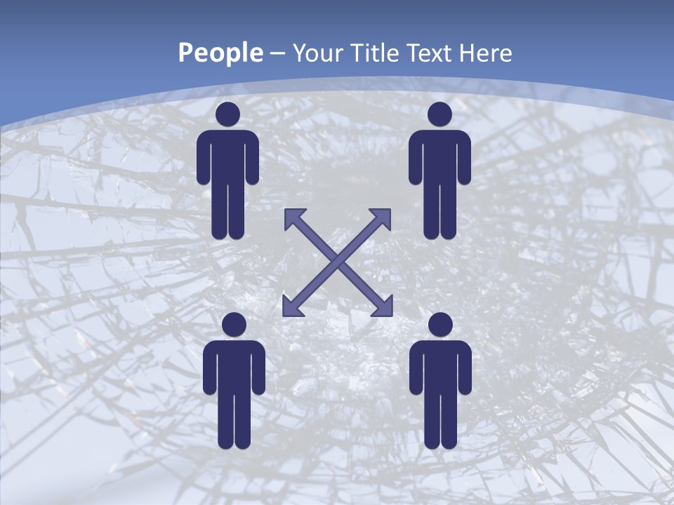 Vandalism Broken Sharp PowerPoint Template