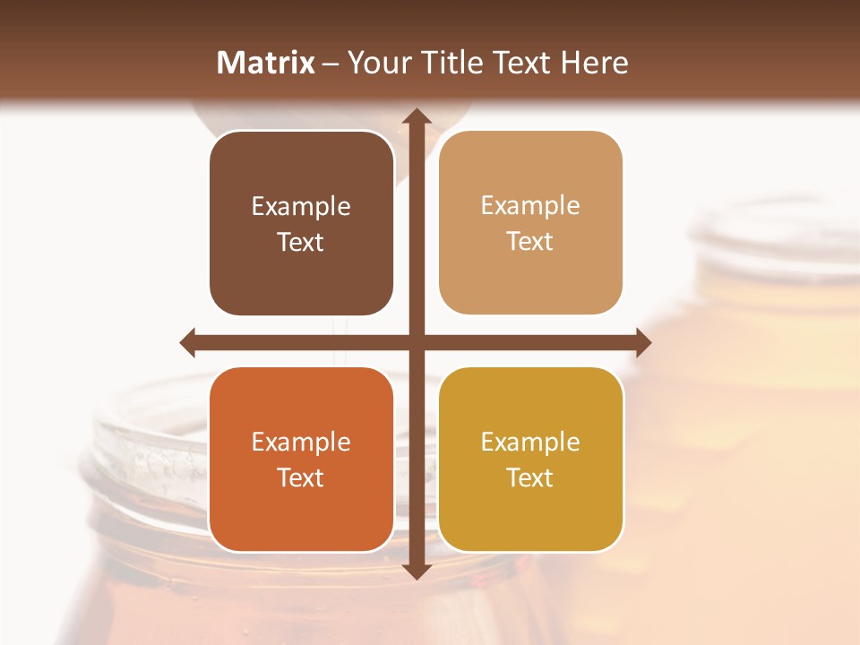 Container Sweetener Taste PowerPoint Template