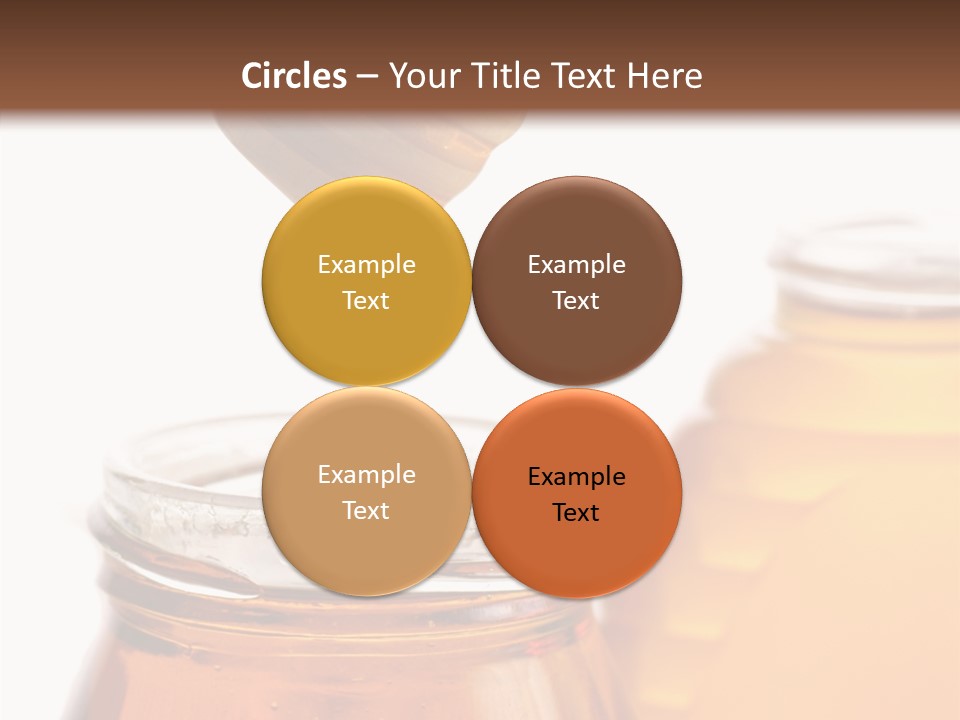 Container Sweetener Taste PowerPoint Template