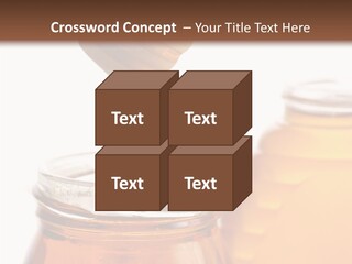 Container Sweetener Taste PowerPoint Template