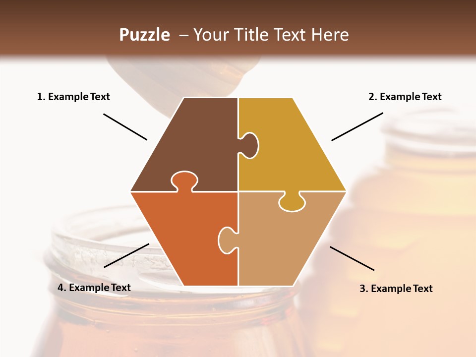 Container Sweetener Taste PowerPoint Template