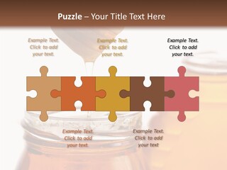 Container Sweetener Taste PowerPoint Template