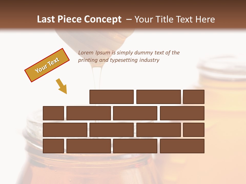 Container Sweetener Taste PowerPoint Template