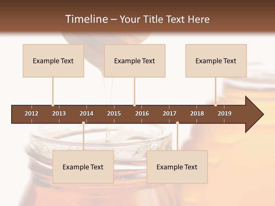 Container Sweetener Taste PowerPoint Template
