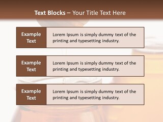 Container Sweetener Taste PowerPoint Template