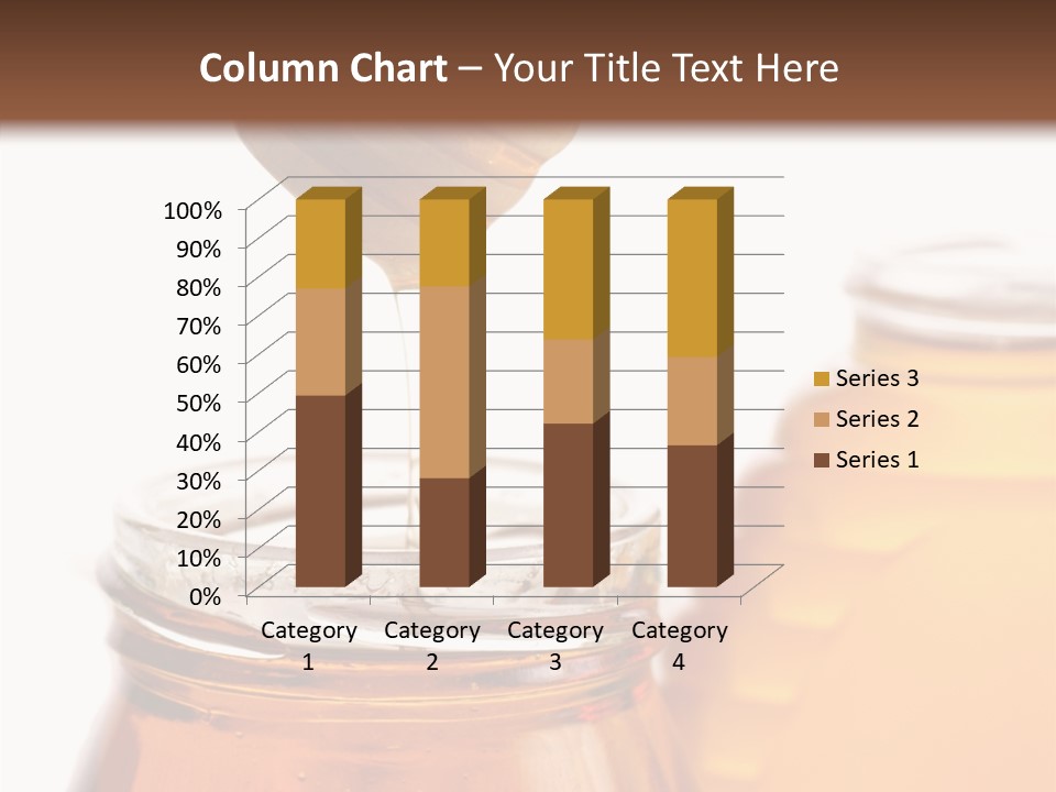 Container Sweetener Taste PowerPoint Template