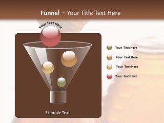 Container Sweetener Taste PowerPoint Template
