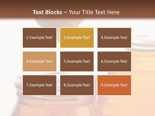 Container Sweetener Taste PowerPoint Template
