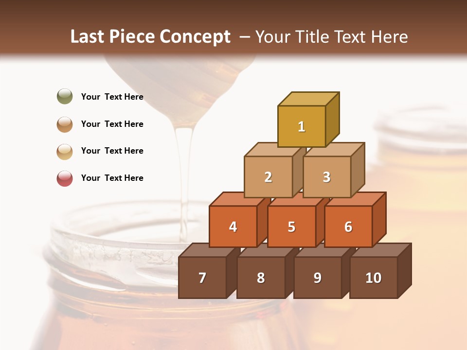 Container Sweetener Taste PowerPoint Template