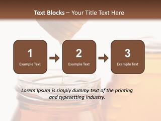 Container Sweetener Taste PowerPoint Template