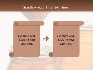 Container Sweetener Taste PowerPoint Template