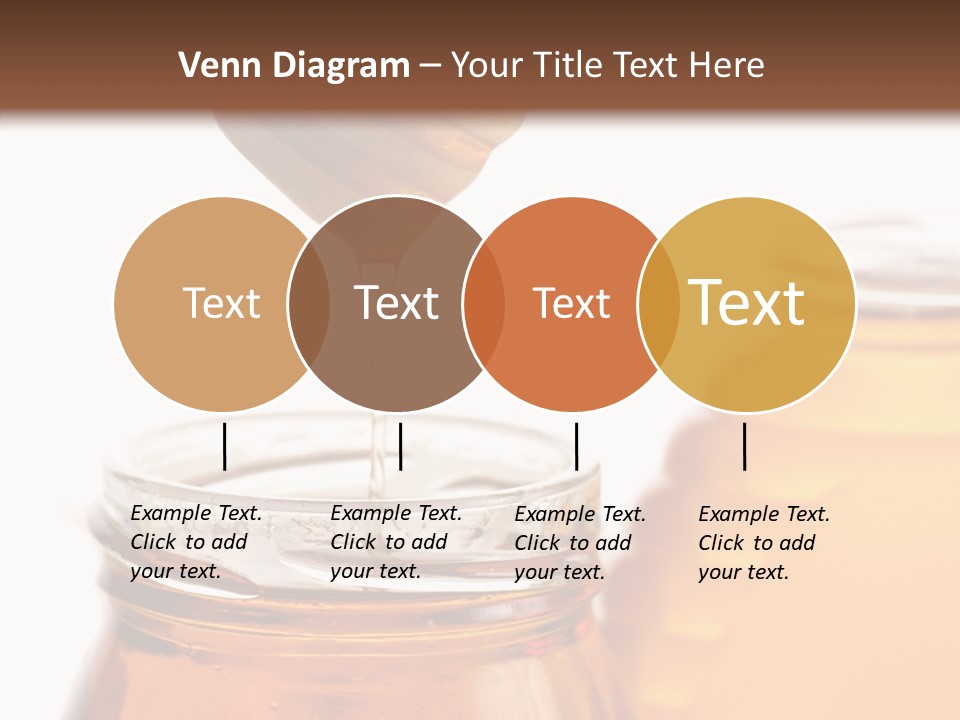 Container Sweetener Taste PowerPoint Template