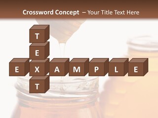 Container Sweetener Taste PowerPoint Template