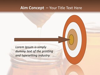 Container Sweetener Taste PowerPoint Template