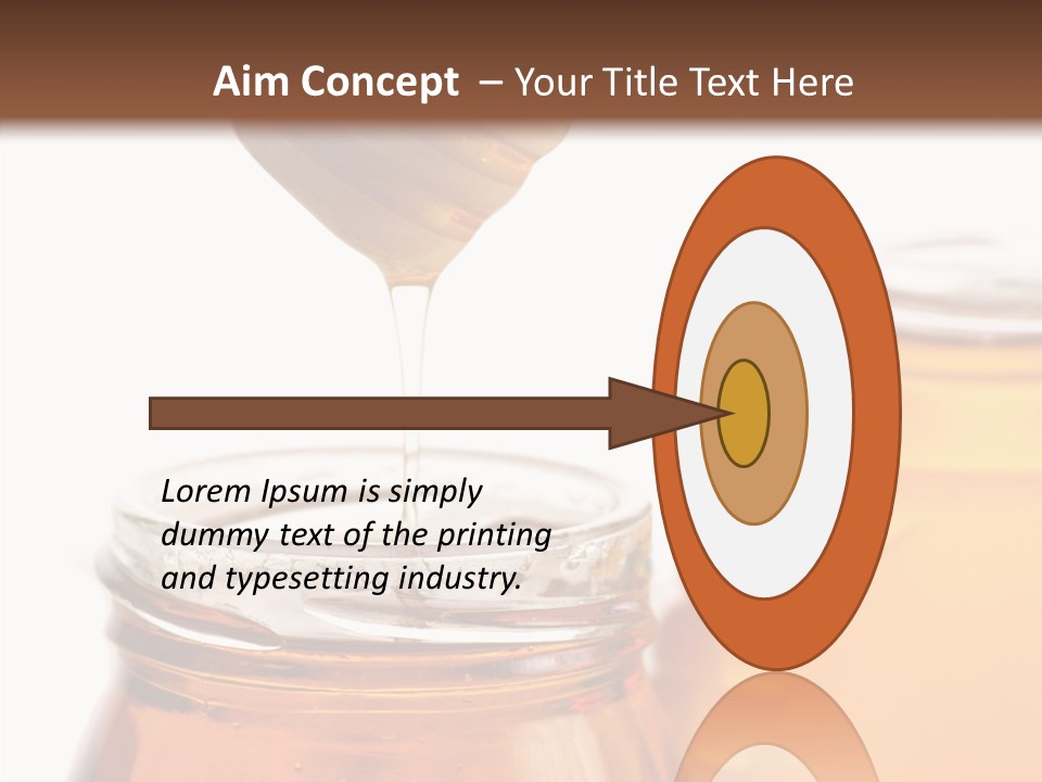 Container Sweetener Taste PowerPoint Template