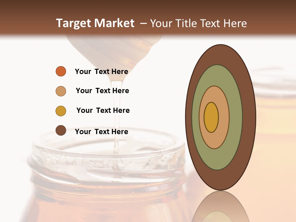 Container Sweetener Taste PowerPoint Template
