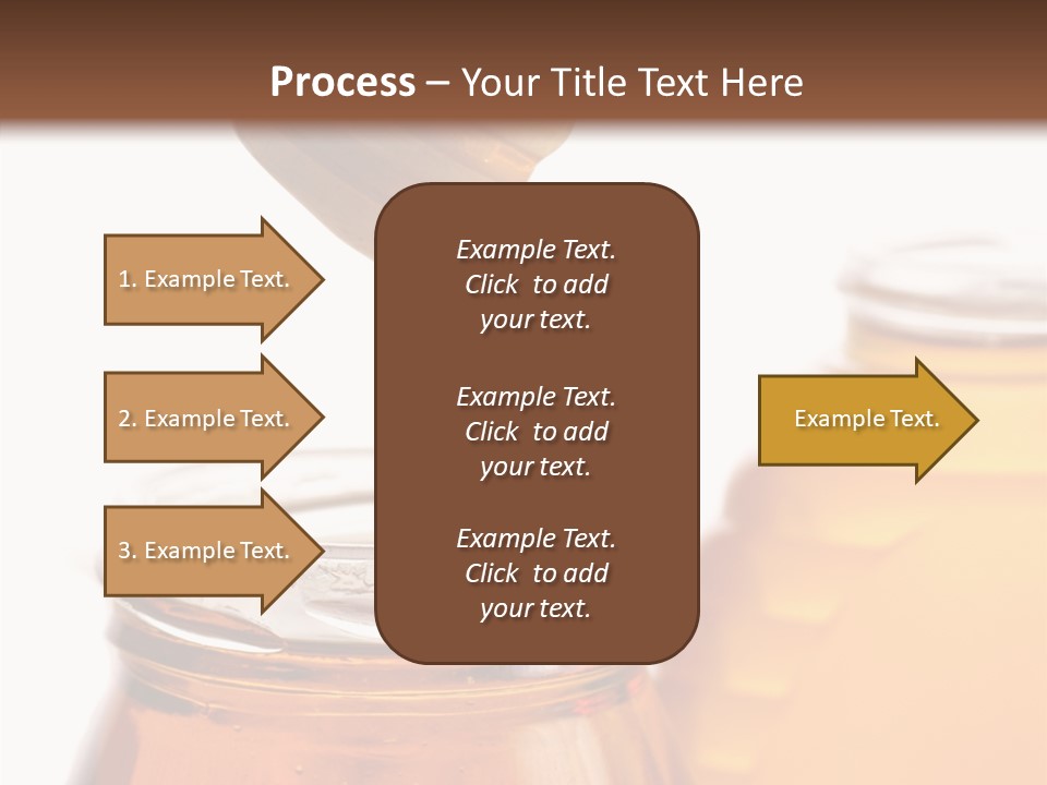 Container Sweetener Taste PowerPoint Template