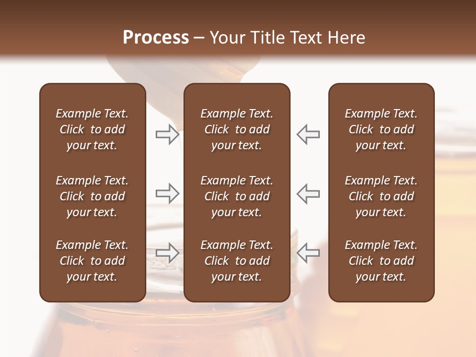 Container Sweetener Taste PowerPoint Template