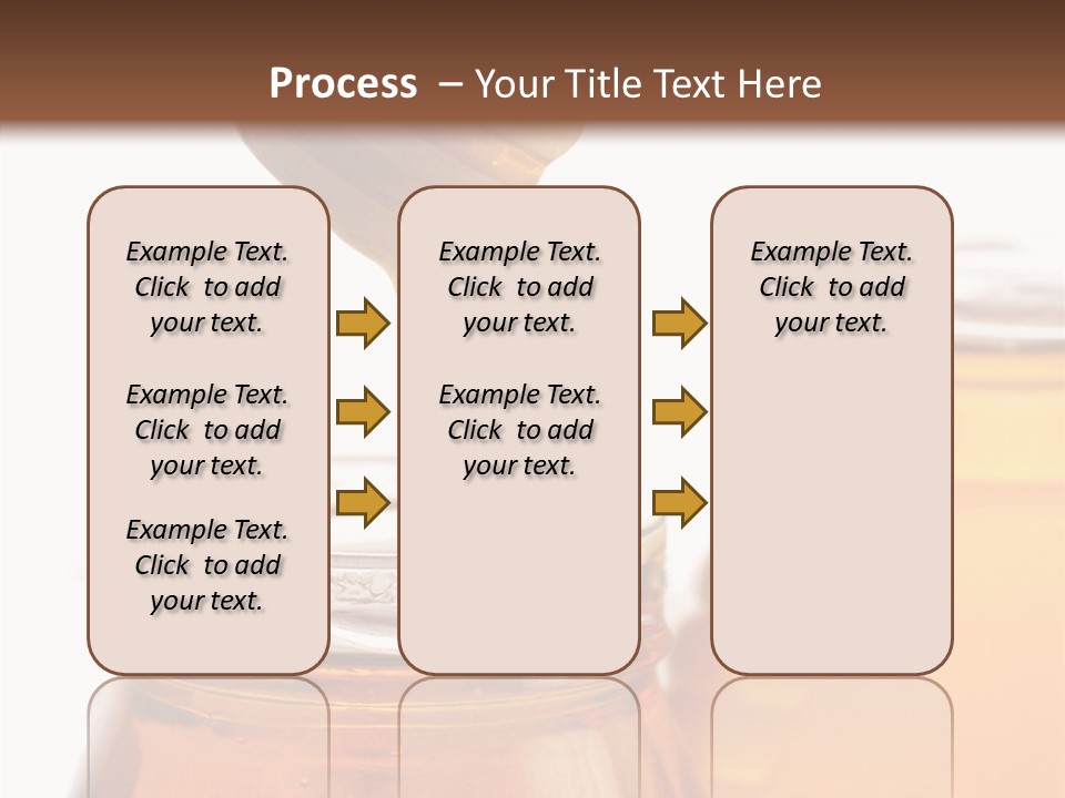 Container Sweetener Taste PowerPoint Template